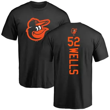 Men's Alexander Wells Baltimore Orioles Backer T-Shirt - Black