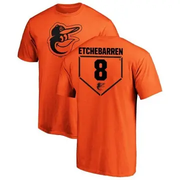 Men's Andy Etchebarren Baltimore Orioles RBI T-Shirt - Orange