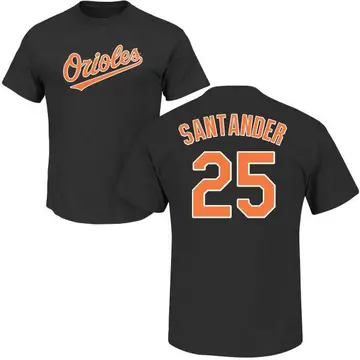 Men's Anthony Santander Baltimore Orioles Roster Name & Number T-Shirt - Black