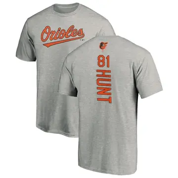 Men's Blake Hunt Baltimore Orioles Backer T-Shirt - Ash