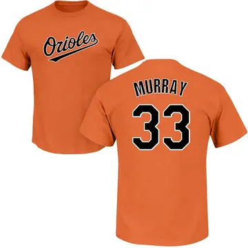 Men's Eddie Murray Baltimore Orioles Roster Name & Number T-Shirt - Orange