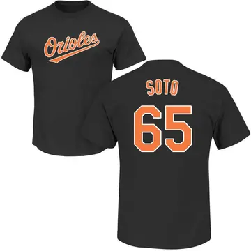 Men's Gregory Soto Baltimore Orioles Roster Name & Number T-Shirt - Black