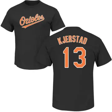 Men's Heston Kjerstad Baltimore Orioles Roster Name & Number T-Shirt - Black