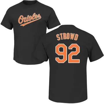 Men's Kade Strowd Baltimore Orioles Roster Name & Number T-Shirt - Black