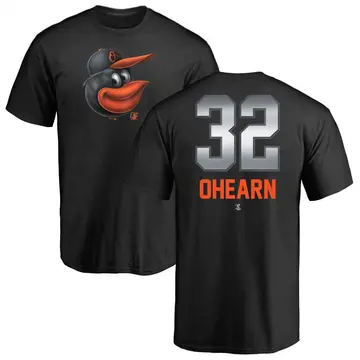 Men's Ryan O'Hearn Baltimore Orioles Midnight Mascot T-Shirt - Black