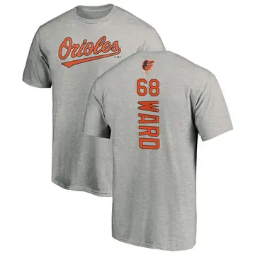 Men's Thaddeus Ward Baltimore Orioles Backer T-Shirt - Ash