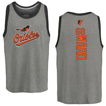 Men's Thaddeus Ward Baltimore Orioles Backer Tri-Blend Tank Top - Ash