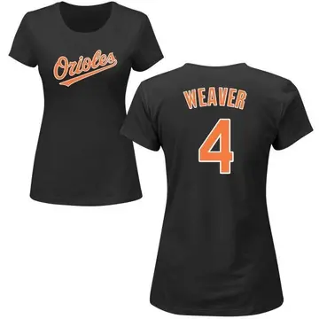 Women's Earl Weaver Baltimore Orioles Roster Name & Number T-Shirt - Black