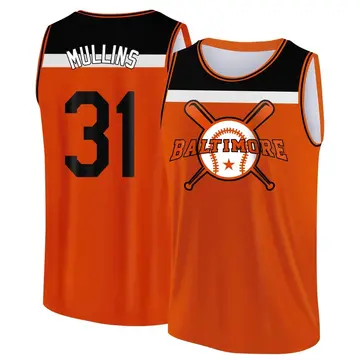 Youth Cedric Mullins Baltimore Orioles Orange/Black Baseball Legend Tank Top