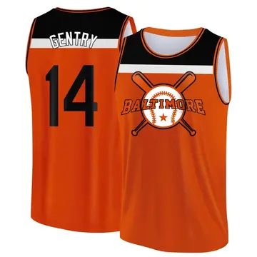 Youth Craig Gentry Baltimore Orioles Orange/Black Baseball Legend Tank Top