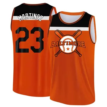 Youth Tippy Martinez Baltimore Orioles Orange/Black Baseball Legend Tank Top